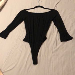 3/4 sleeve body suit